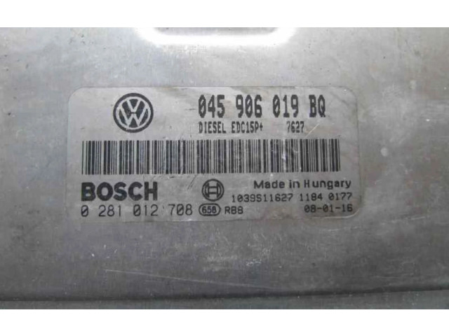Блок управления двигателем ECU 045906019BQ Volkswagen Lupo