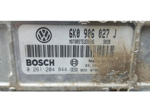 Блок управления двигателем Блок управления 6K0906027J Seat Inca (6k)