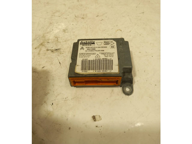 Блок подушек безопасности 603602500, 9653190880 Citroen Berlingo