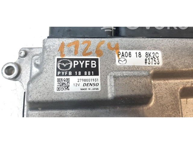 Блок управления двигателя PYFB18881 Mazda CX-3