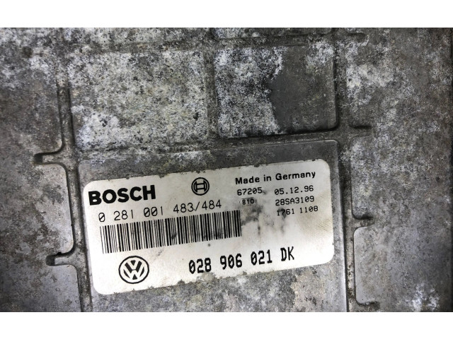 Řídící jednotka 028906021DK, 0281001484 Volkswagen Polo III 6N 6N2 6NF 1999