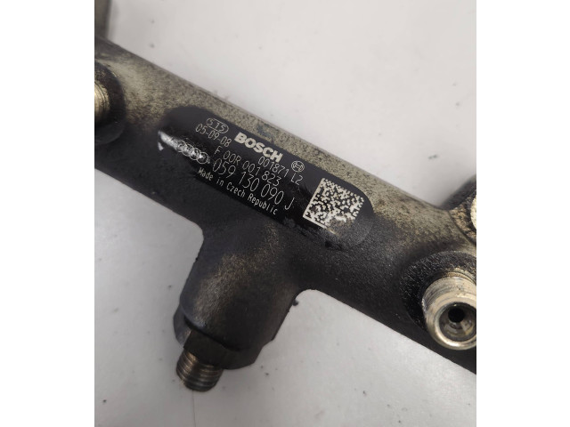 Топливная рампа F00R001823, 059130090J Audi A6 S6 C6 4F для двигателя BKP