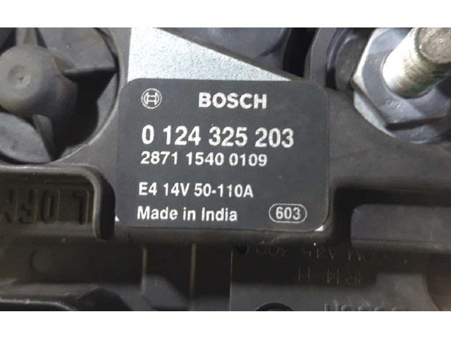 Генератор 287115400109, 0124325203 Tata Indica Vista I