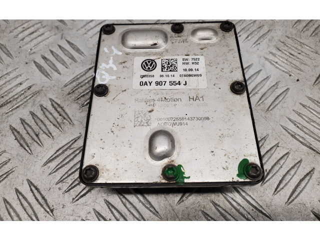 Блок управления редуктора коробки передач (раздатки) 0AY907554J   Audi Q3 8U