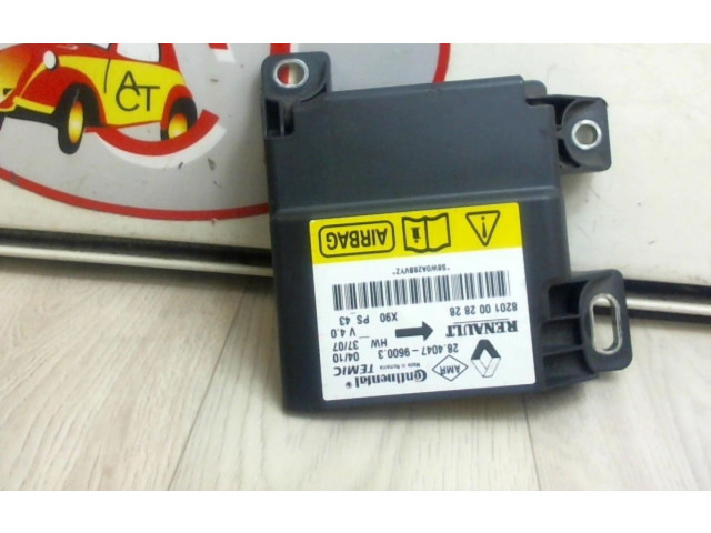 Блок подушек безопасности 8201163278, 8201163278 Dacia Sandero