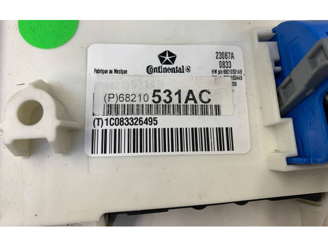 Блок комфорта 68210531AC, 1C083326495   Jeep Grand Cherokee   