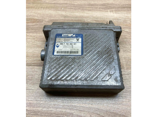 Блок управления двигателем Блок управления HOM7700868321, R04080002D Volvo S40, V40