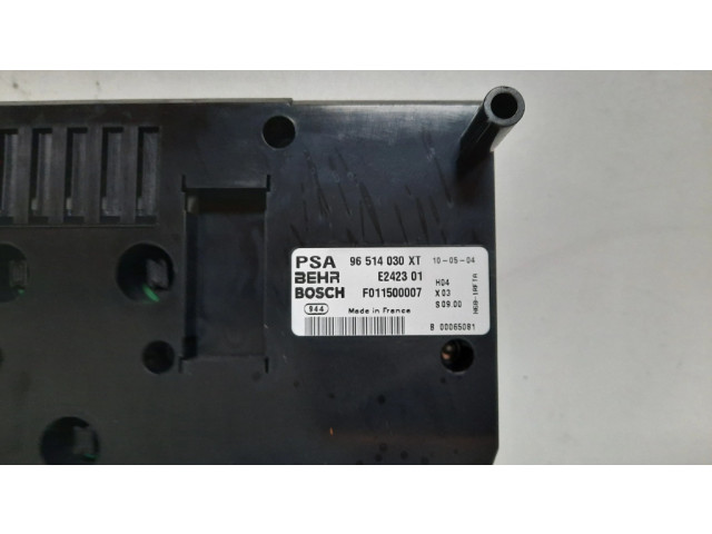 Блок управления климат-контролем 9652474680 Citroen Xsara Picasso