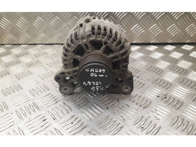 Генератор 06F903023E Volkswagen Caddy