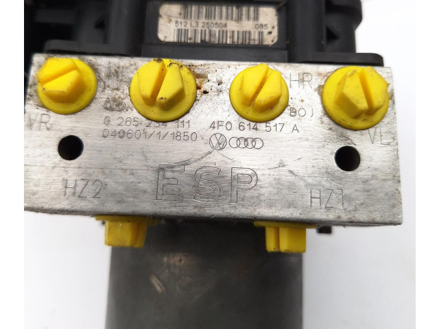 Блок АБС 4F0614517A, 0265234111 Audi A6 S6 C6 4F 2004 - 2011 года