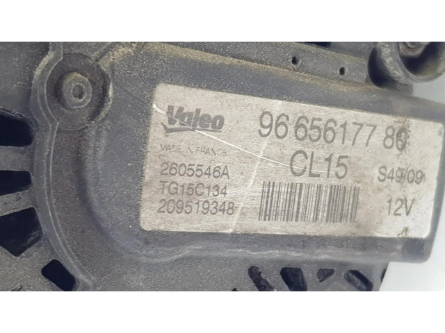 Генератор 9665617780, 5705NH   Citroen C1 1.0     