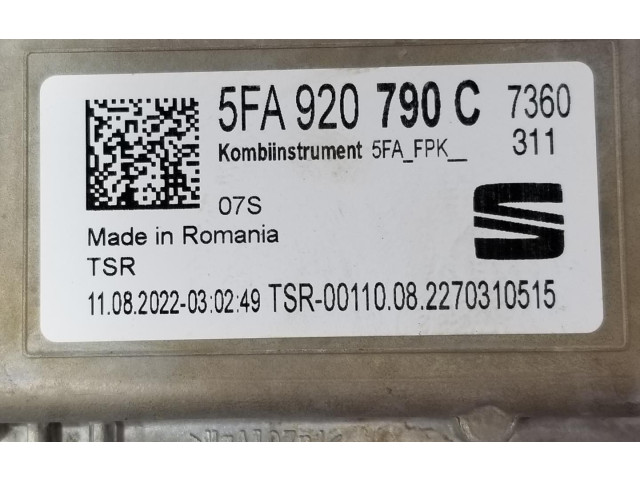 Панель приборов 5FA920790C, 5FA920790C   Cupra Leon       