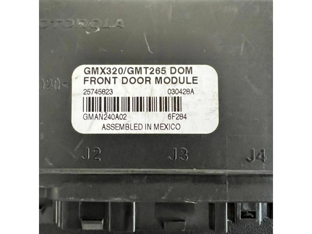 Блок управления 25745823, 030428A   Cadillac CTS