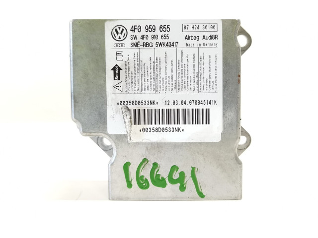 Блок подушек безопасности 4F0959655   Audi A6 S6 C6 4F
