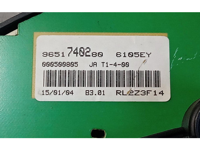 Přístrojová deska Peugeot 206+ 2004 9651740280