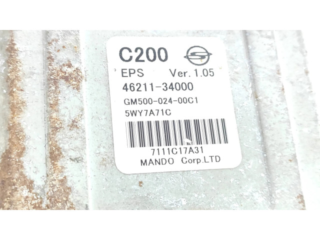  рейка  Колонка рулевая 4621134000, 5WY7A71C   SsangYong Korando 