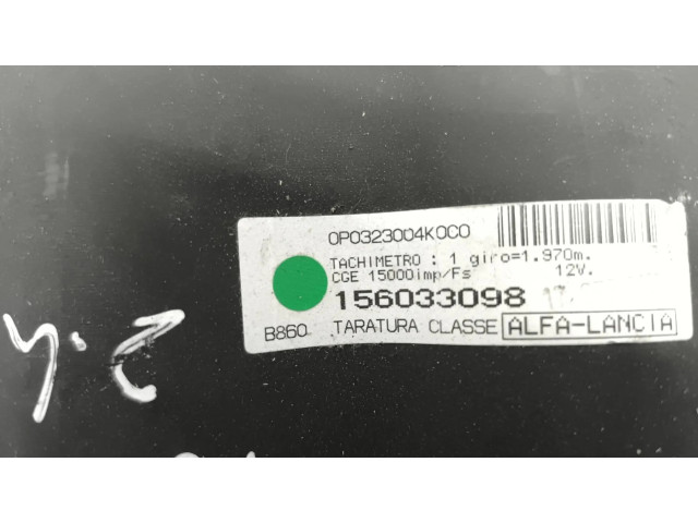 Спидометр (приборный щиток) 156033098 Alfa Romeo 166