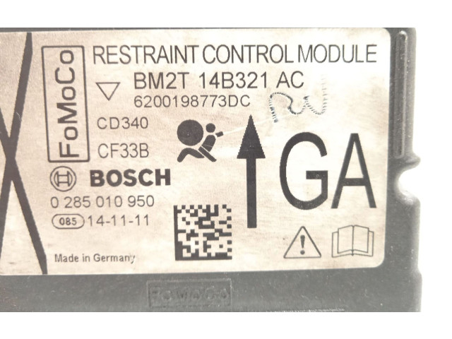 Блок подушек безопасности BM2T14B321AC, 1755055 Ford S-MAX