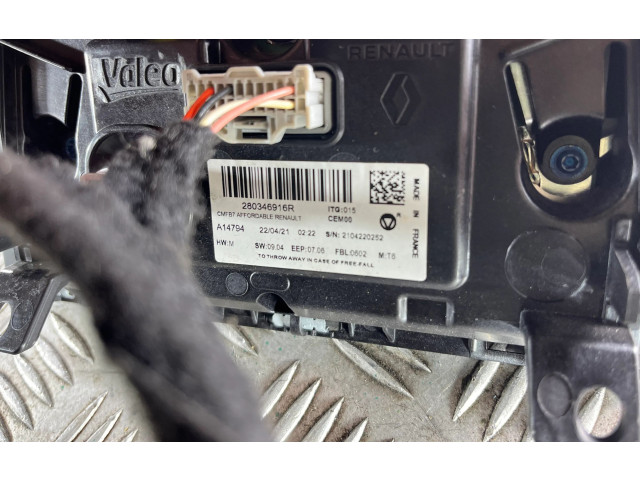 Дисплей 280346916R, 280346916 Renault Clio V