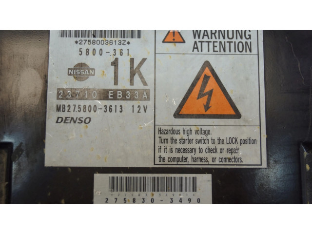 Řídící jednotka 23710EB33A Nissan Navara D40 2008