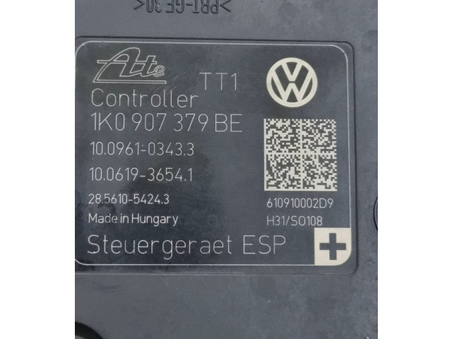 Блок АБС 1K0907379BE, 10096103433   Volkswagen  Touran II  2010 - 2016 года