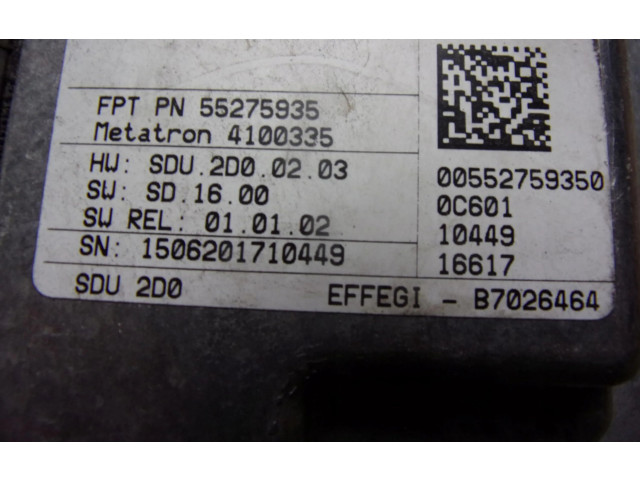 Блок управления двигателем Блок управления 55275935   Fiat 500X