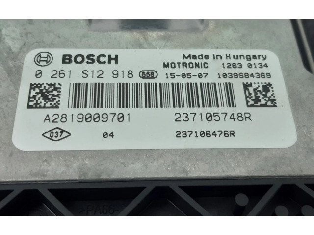 Блок управления двигателя 284B13375R, 0261S12918   Renault Twingo III