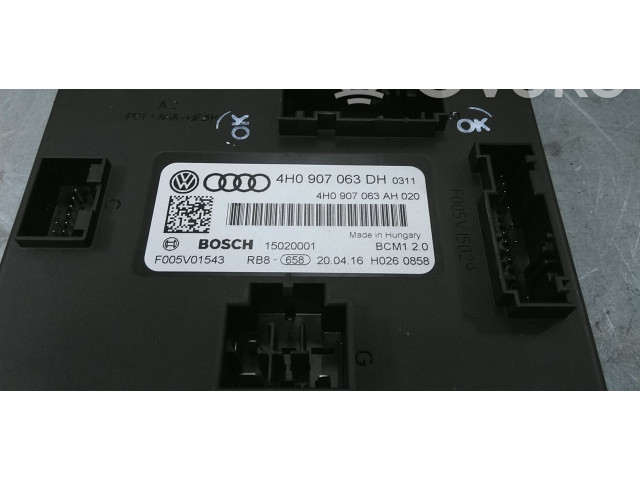 Модуль управления BSM 4H0907063DH, 4H0907063DA   Audi A6 S6 C7 4G    