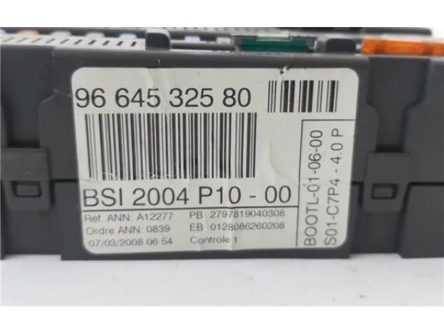 Модуль управления BSM 9664532580   Citroen C2    