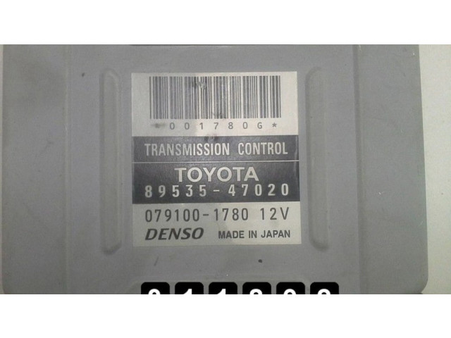 Блок управления двигателя 89535-47020   Toyota Prius (XW20)