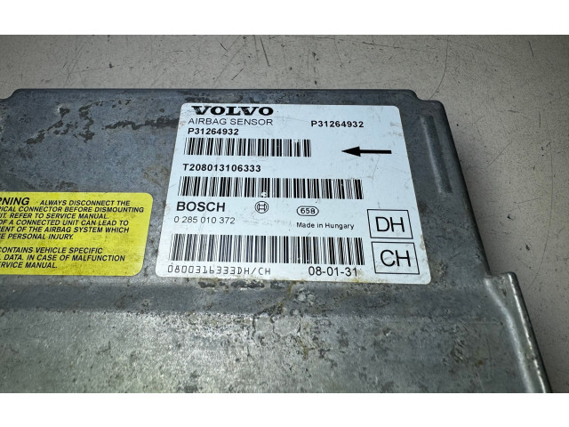 Блок подушек безопасности P31264932, 0285010372   Volvo V70