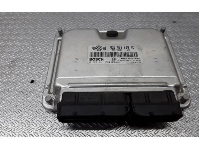 Pojistková skříňka 038906019KC, 0281011204 Skoda Superb B5 (3U) 2005