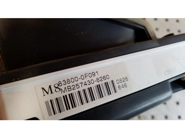 Přístrojová deska Toyota Corolla Verso E121 2005 838000F091, MB2574308260