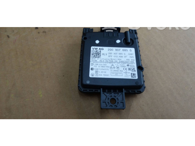 Датчик слепых зон 2Q0907685G Skoda Octavia Mk4