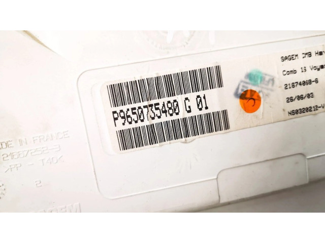 Přístrojová deska Citroen C2 2003 p9650735480