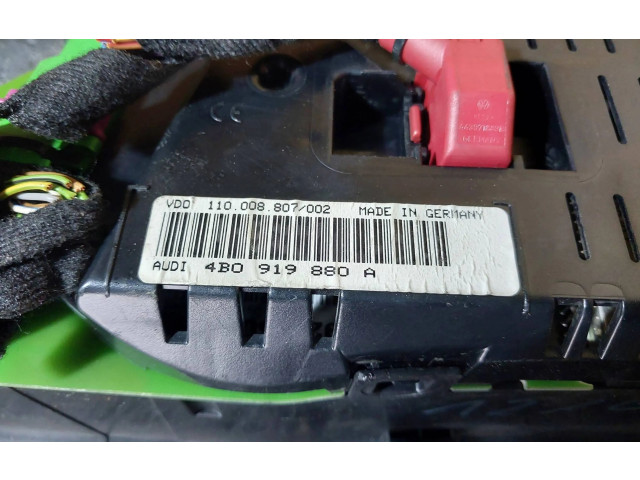 Спидометр (приборный щиток)  4B0919880A   Audi A6 S6 C5 4B 