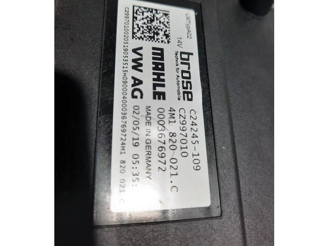 Вентилятор печки    4M1820021C   Audi Q5 SQ5