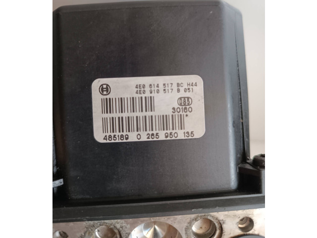 Jednotka ABS 4E0614517BC, 4E0910517B   Audi A8 S8 D3 4E 2007