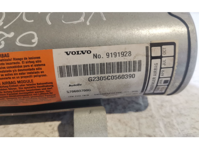 Подушка безопасности водителя 9191928   Volvo V70