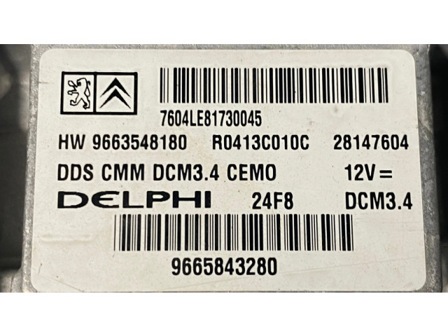 Блок управления двигателя R0413C010C, 28147604 Citroen C5