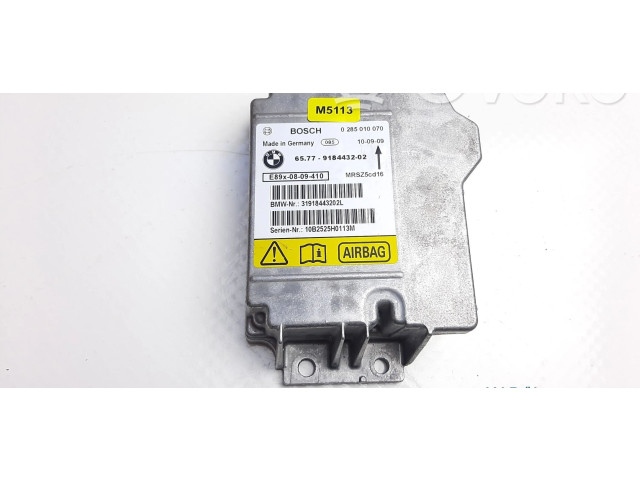 Блок подушек безопасности 9184432, M5113   BMW 1 E81 E87