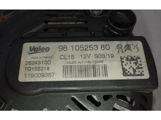 Генератор 9810525380, STAR-STOP Citroen Berlingo