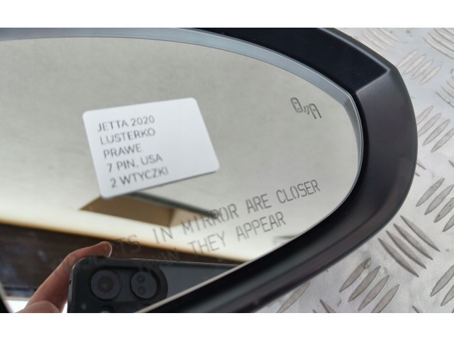 Зеркало электрическое        Volkswagen Jetta VI  2011 - 2018 года   