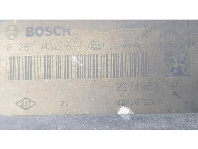 Блок управления двигателя 237106319R, 237107632R Dacia Dokker