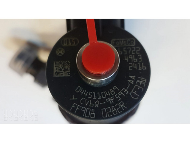 Комплект форсунок 0445110489, CV6Q9F593AA    Ford Transit -  Tourneo Connect для дизельного двигателя GV6Q6006AA 1.5