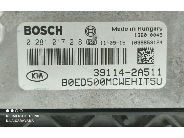 Блок управления климат-контролем 0281017218 KIA Ceed