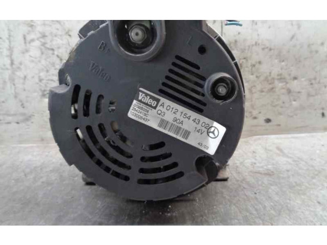 Генератор A0121541202 Mercedes-Benz A W168