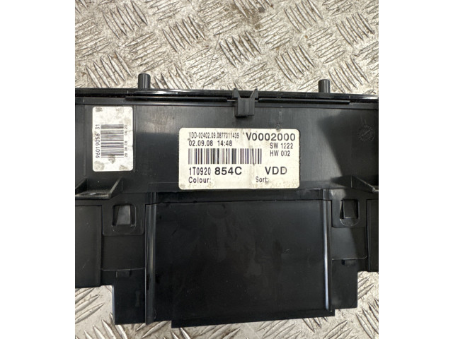 Přístrojová deska Volkswagen Caddy 2008 1T0920854C, 1T0920854C