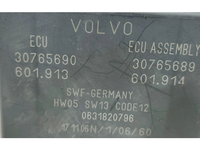 Блок управления двигателя 30765690, 30765689   Volvo XC90