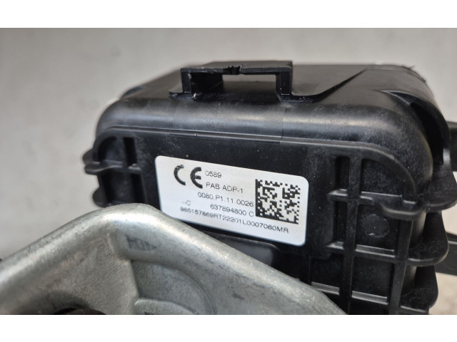 Подушка безопасности пассажира 985157869R Renault Clio V